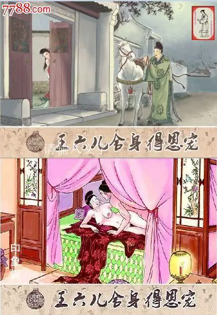 包邮预售十集原创金瓶梅第三本《王六儿舍身得恩宠》(大精)