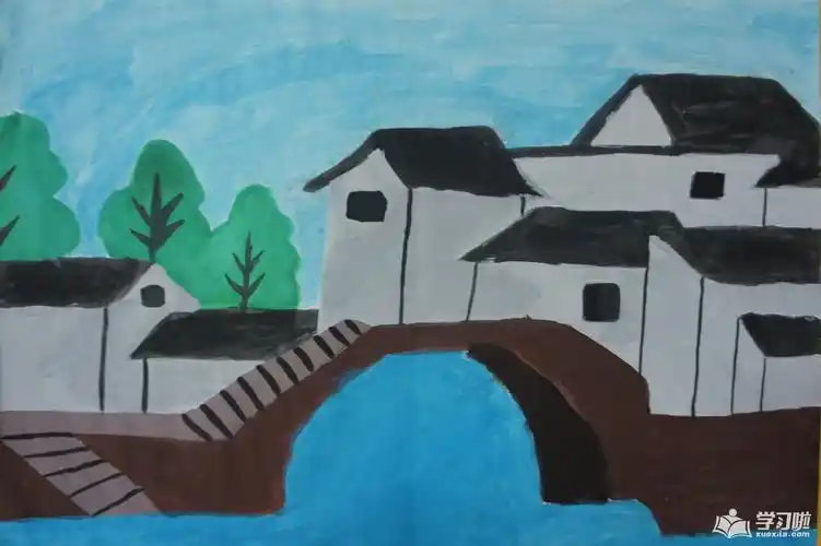 五年级简单画画美术作品