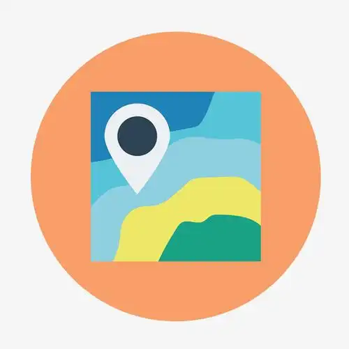 旅游景点地标矢量图标免抠图