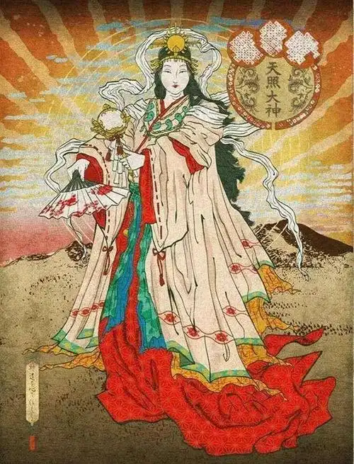 (被日本人崇拜的天照大神)