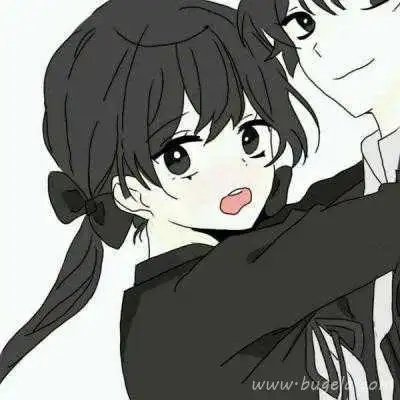 一对两张潮流动漫恋人头像图片高清情侣头像