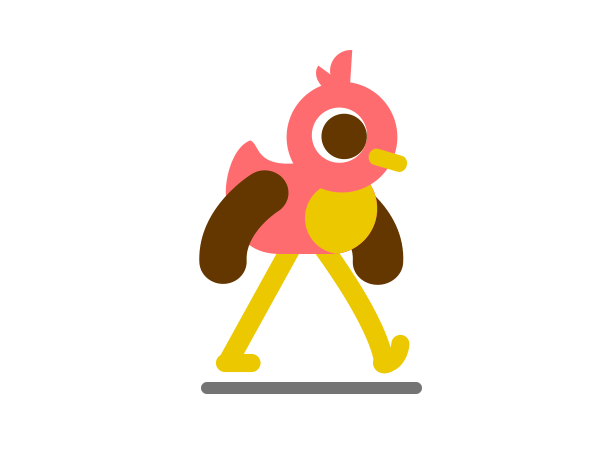 霸气行走的鸭子