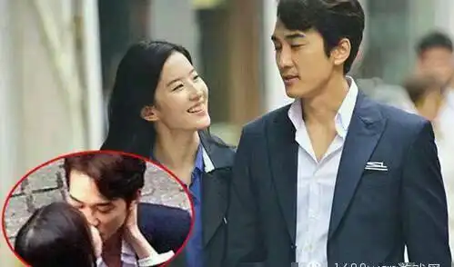 3,《第三种爱情》刘亦菲与韩国型男宋承宪激吻照流出,并惹来吻出真爱