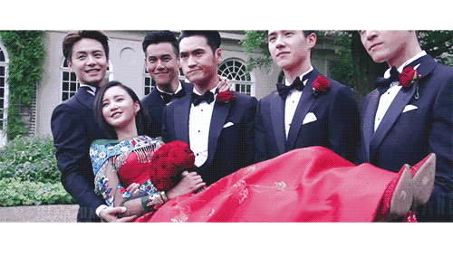 袁弘gif张歆艺gif婚礼gif帅气gif