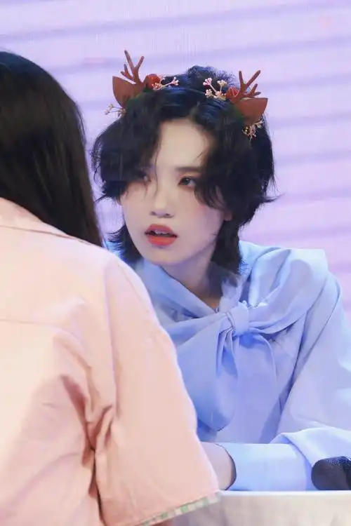 陆柯燃粉色睡衣派对##陆柯燃21g线下签售会