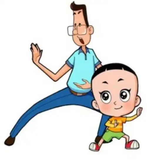 你已经是个成熟的爸爸了,要学会自己陪孩子