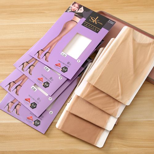 sk一线裆0d连裤袜全透明超薄款夏季美肤袜女无痕隐形自然裸感丝袜