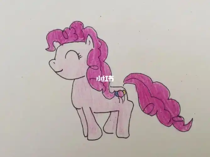 挑战画小马宝莉所有人物之碧琪4