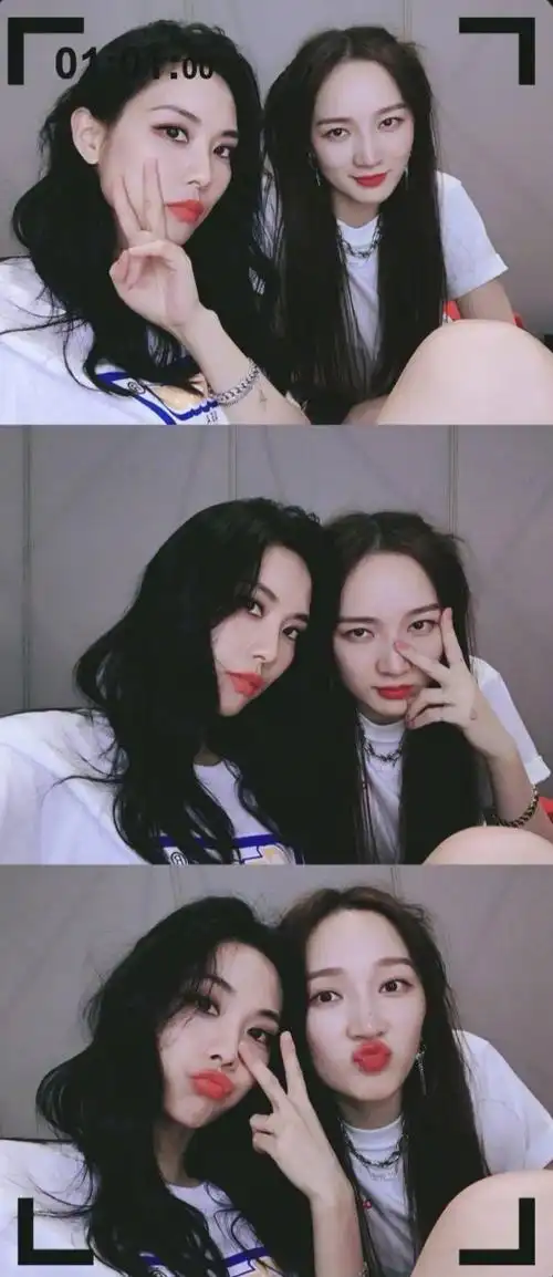 好家伙,这是【孟佳 王霏霏】的"佳霏猫"组合呢?