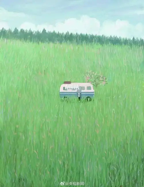 治愈系春日插画壁纸