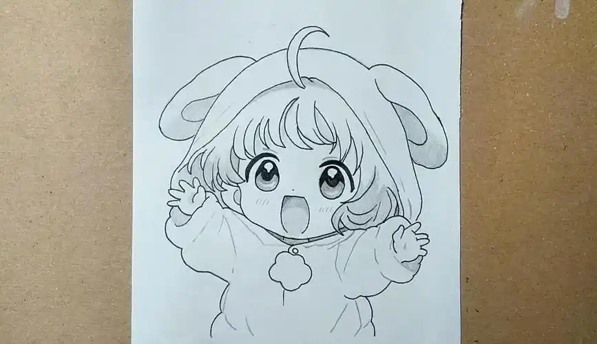 动漫小女生怎么画教你画萌萌哒的动漫小女生她想扑到你怀里