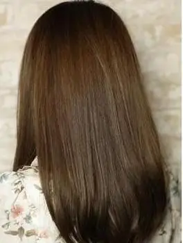 深亚麻色头发是什么样的呀