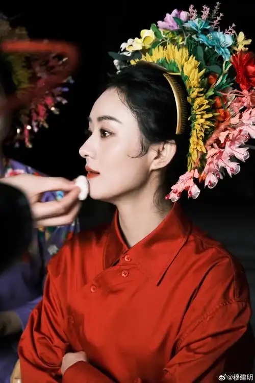 cctv综艺放了赵丽颖簪花照##城市寻美记