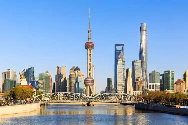 中国上海外滩城市建筑风光_高清图片_全景视觉