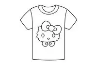 短袖简笔画