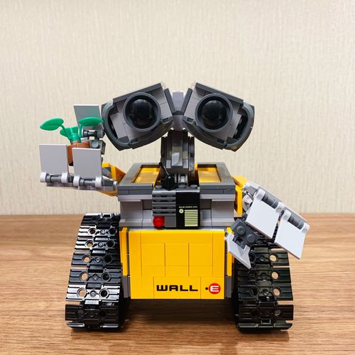 乐高瓦力机器人总动员模型儿童益智拼装玩具积木男孩子小颗粒拼图