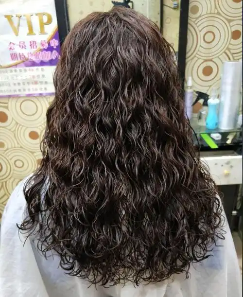 发型欣赏——泡面小卷发