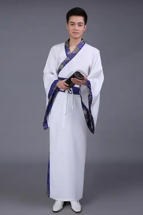 传统汉服男戏服古代书生侠客服装演出舞台汉服改良男装影视古装