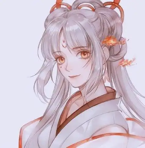 一组古风动漫美女头像美到想去亲一口