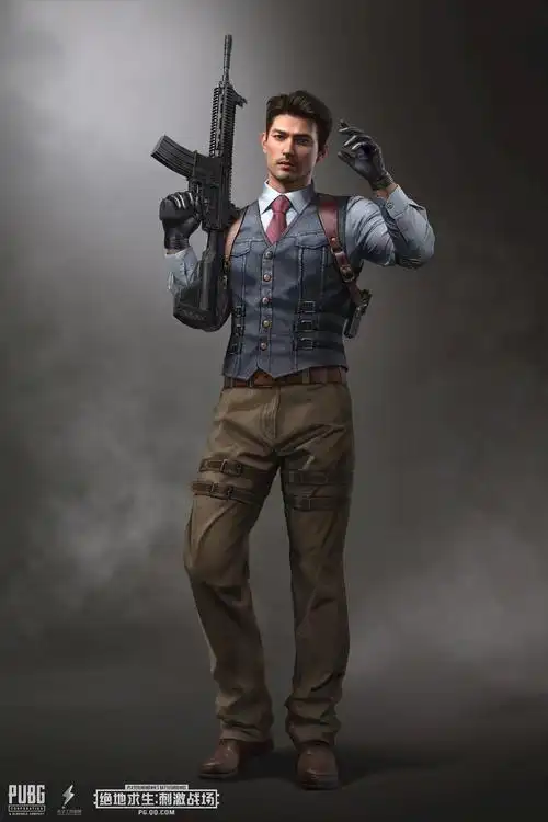 刺激战场绝地求生吃鸡和平精英pubg男角色