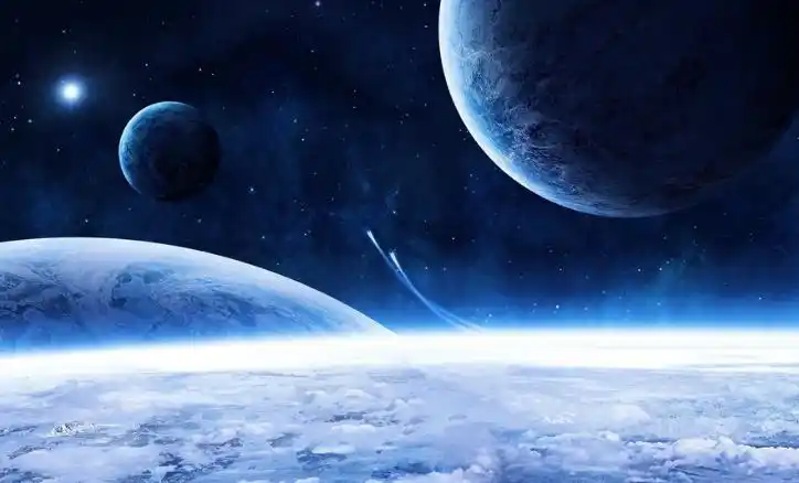 宇宙的大小超乎你的想象,银河系如同头发丝,地球更是完全看不见