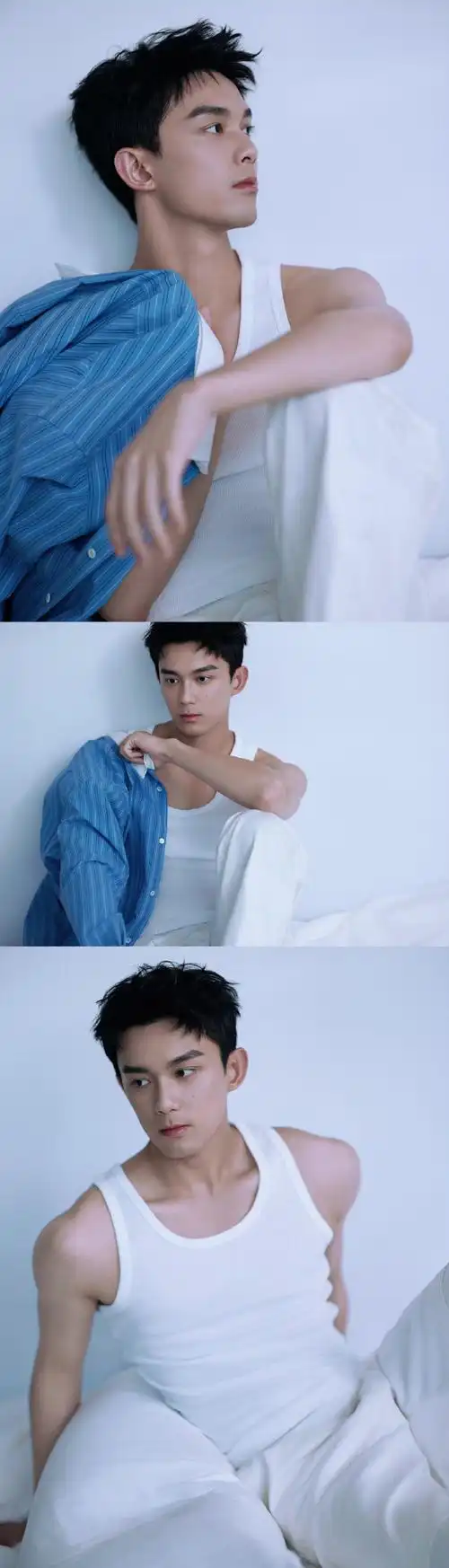 吴磊居家男友风##吴磊老头背心穿出了老公感