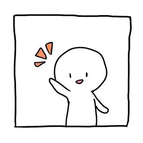 楼上楼下系列情头白色简笔画小人萌系坐着卡通小人简笔画简笔白底小人