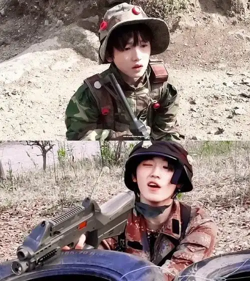 宋亚轩晒小时候照片