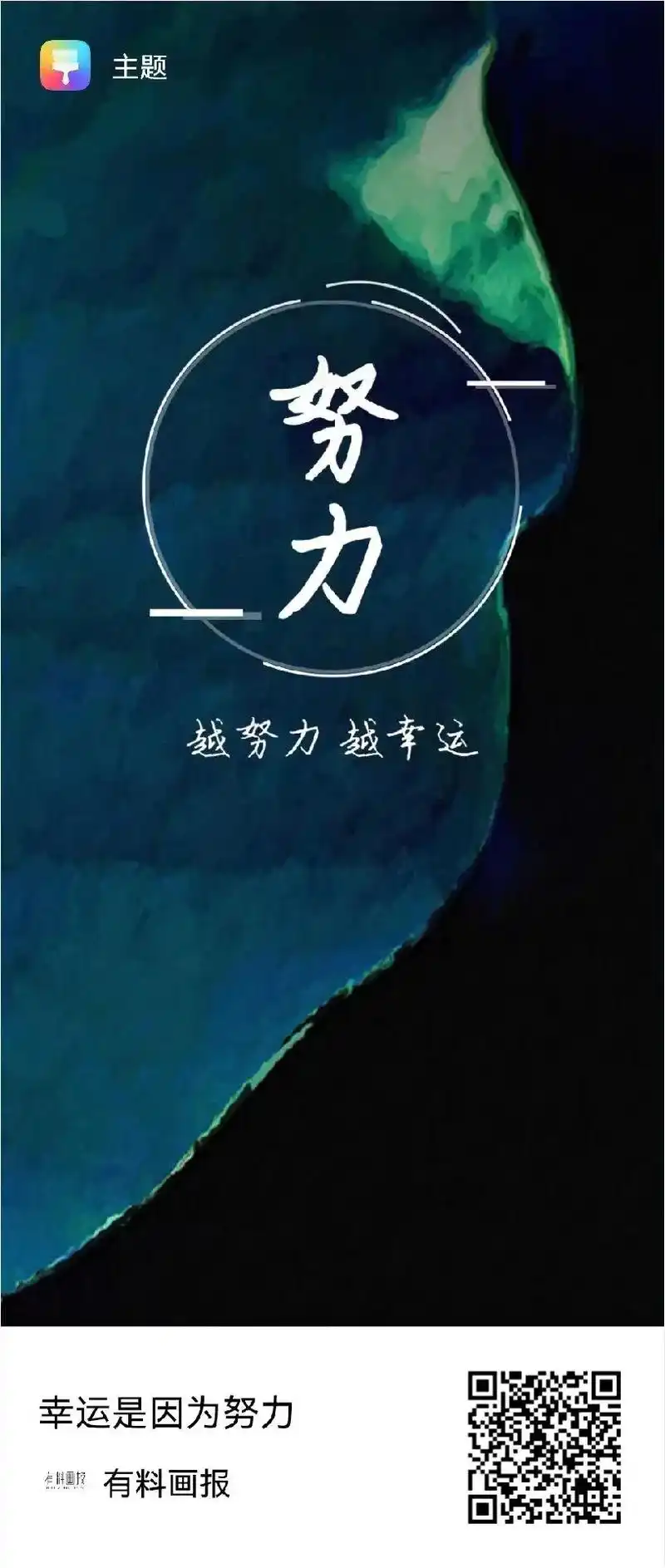 奋斗奋斗绿色励志护眼壁纸撒马尔罕的金桃主题拼搏炫律复古青 - 抖音