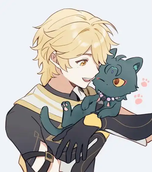 好喜欢海外生日会预告里的魈猫猫.