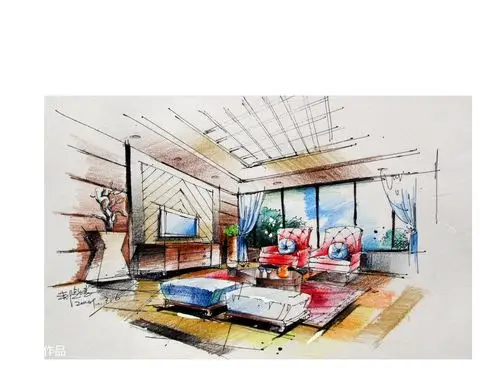 简约风客厅设计