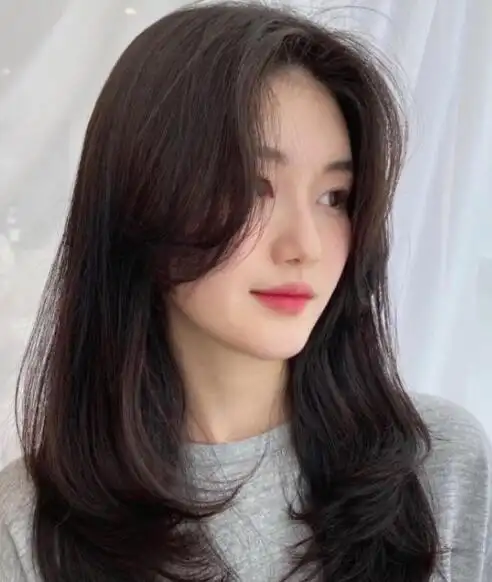 韩式发型女2021流行发型,气质非常a的韩式发型