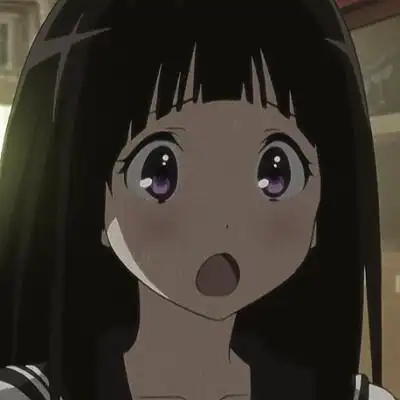 情侣头像,冰菓,千反田爱瑠