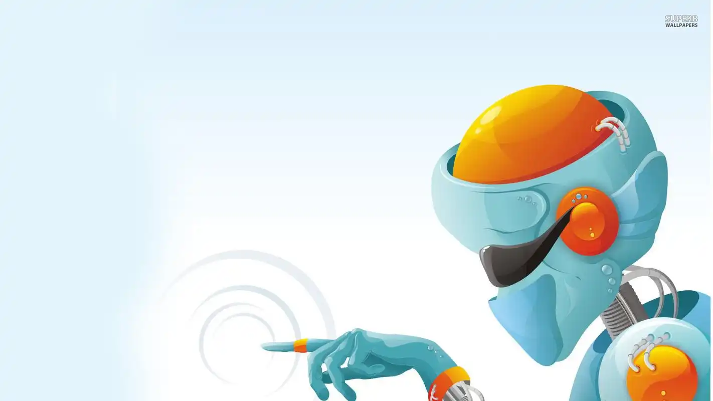 3d机器人高清桌面壁纸