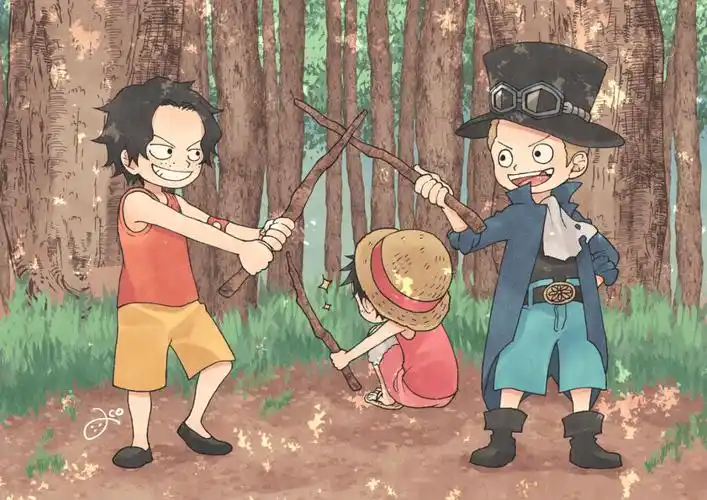 海贼王asl三小只插图