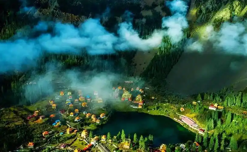 措卡湖人间仙境九天瑶池