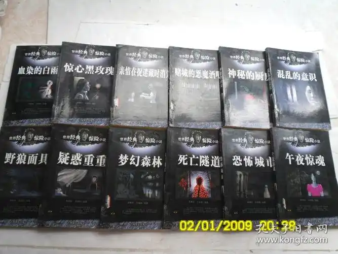 恐怖小说惊魂隧道实体书神秘惊魂系列世界经典惊险小说午夜松林恐怖
