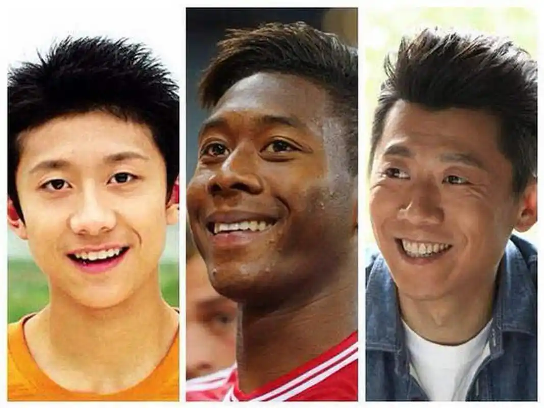 你还别说,阿拉巴确实和夏雨张一山很像,就是颜色有点深.