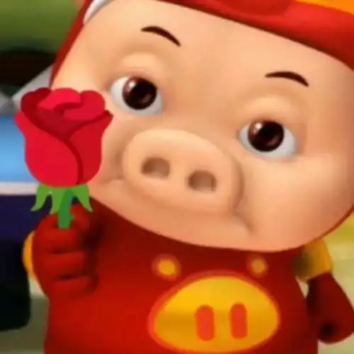 万能回复表情包,猪猪侠无字版