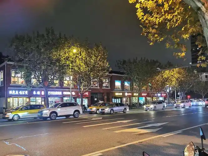 桂林路上的美妙夜景