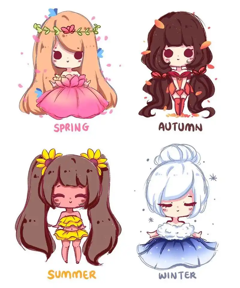 q版动漫人物图片大全ins超可爱的动漫少女作品集