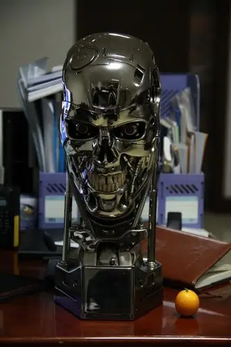 终结者t800 电镀头骨~~ (20)