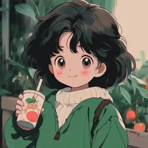 治愈系动漫情侣头像.