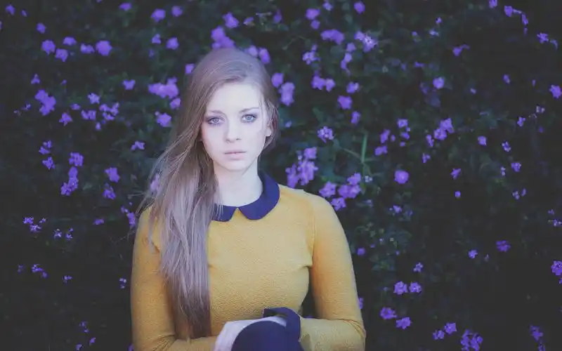 清新欧美美女 高挑质感美女写真