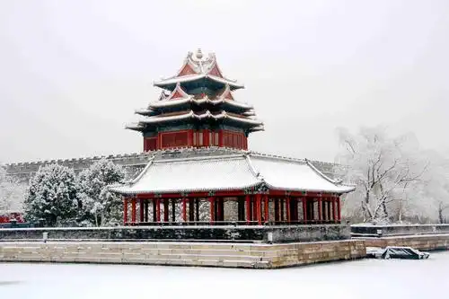 2020年的第一场雪-紫禁城 - 美篇