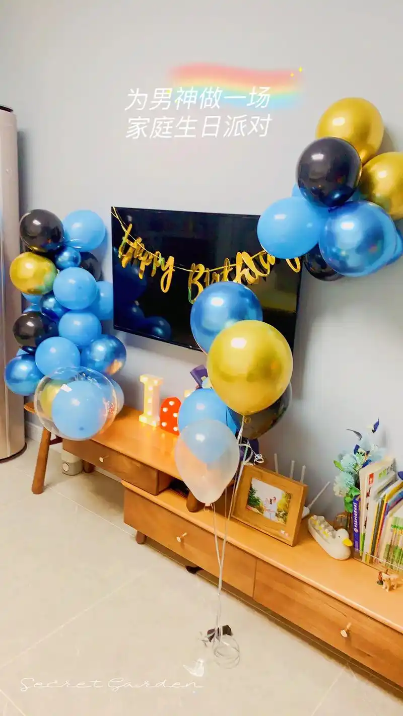 男士30 ,家庭生日派对这样做超有仪式感.管他几岁,快乐万岁 - 抖音