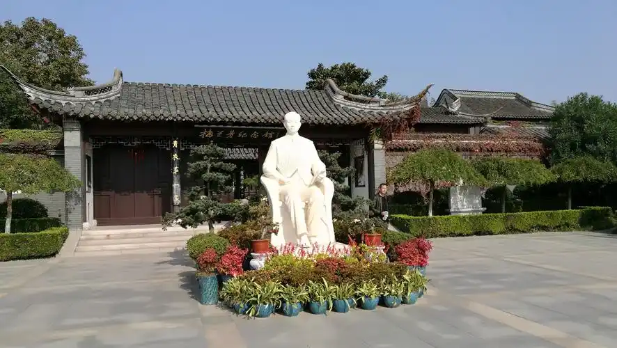 走进泰州梅兰芳公园,探访京剧大师精彩人生_游记