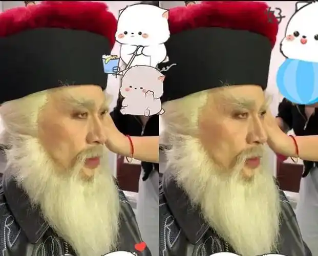 59岁徐锦江扮鳌拜,外表凶悍却是国画大师,戏内恶人戏外好男人