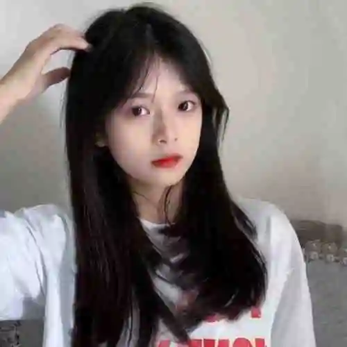 网红假发女长发夏自然层次中分刘海圆脸修脸黑长直锁骨发全头套式