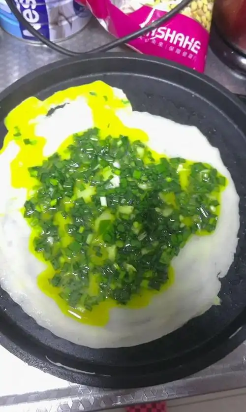 韭菜饼的做法_菜谱_豆果美食